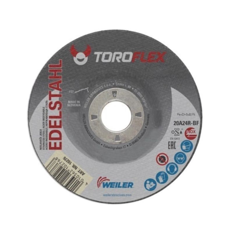 PLOČA BRUSNA 230X6X22  A24S-BF TOROFLEX