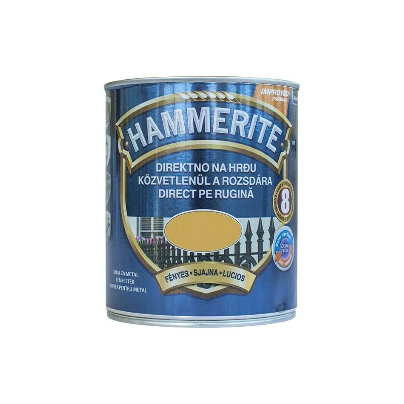 LAK SJAJNI ŽUTI SMOOTH 750/250ML HAMMERITE