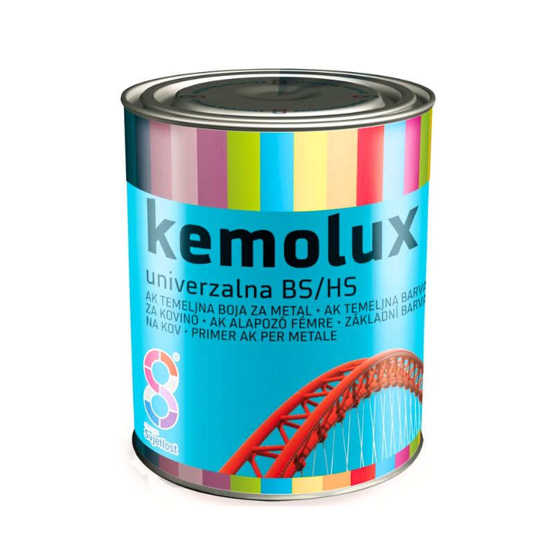 BOJA KEMOLUX TEMELJNA CRVENA 0,75L /2,5 L