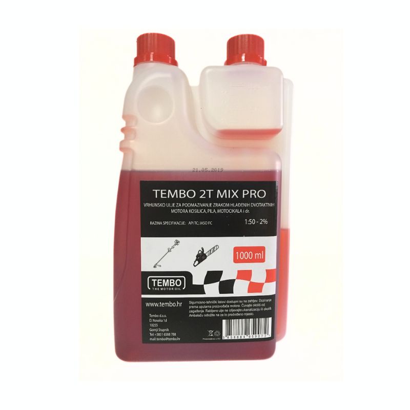 ULJE TEMBO 2T MIX PRO 1L DOZATOR