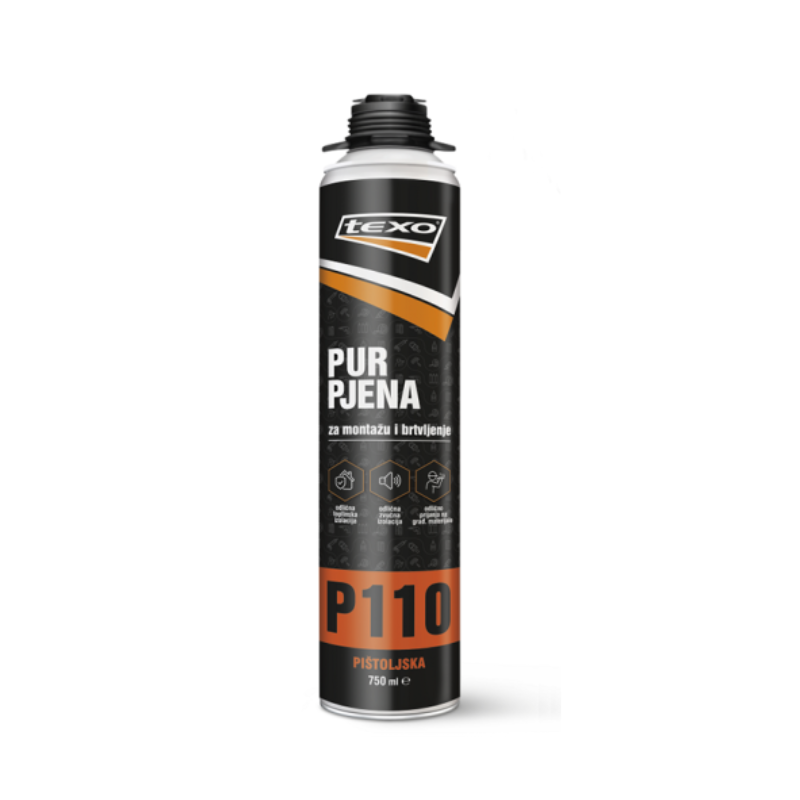 Pur pjena P110 750 ml PIŠTOLJSKA TEXO