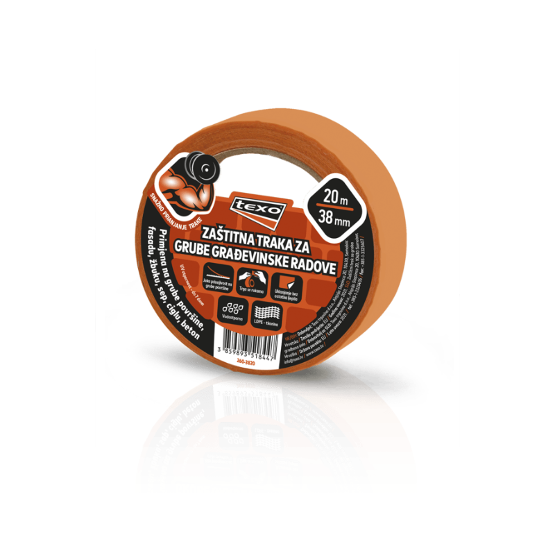 ZAŠTITNA TRAKA ZA GRUBE GRAĐEVINSKE RADOVE
