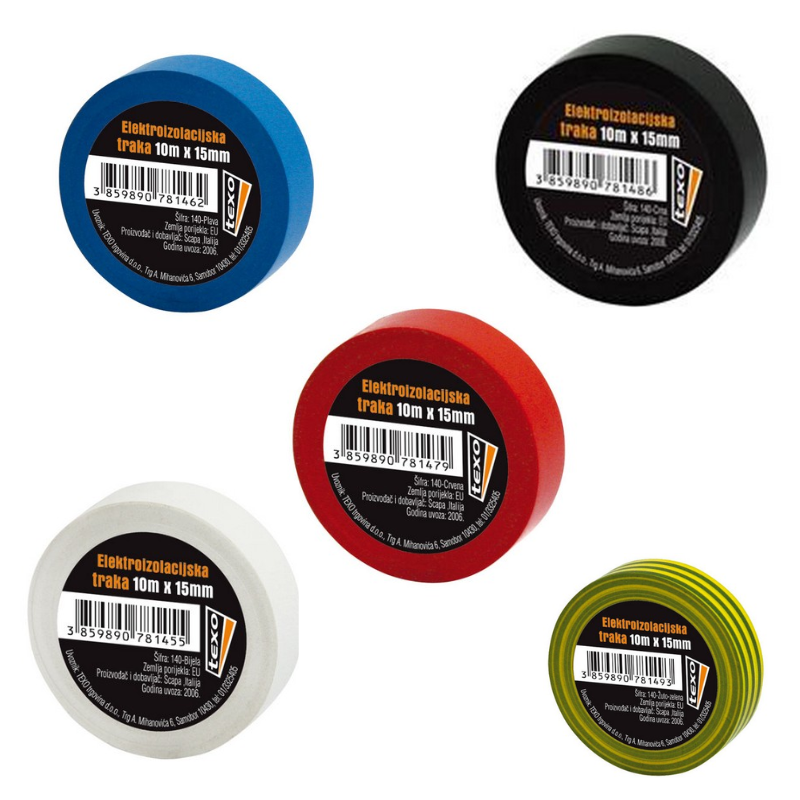 TRAKA ELEKTROIZOLACIJSKA 15mm x 10m