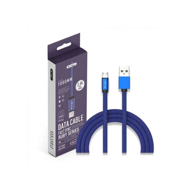 KABEL ZA MOBITEL MIKRO USB PLAVI