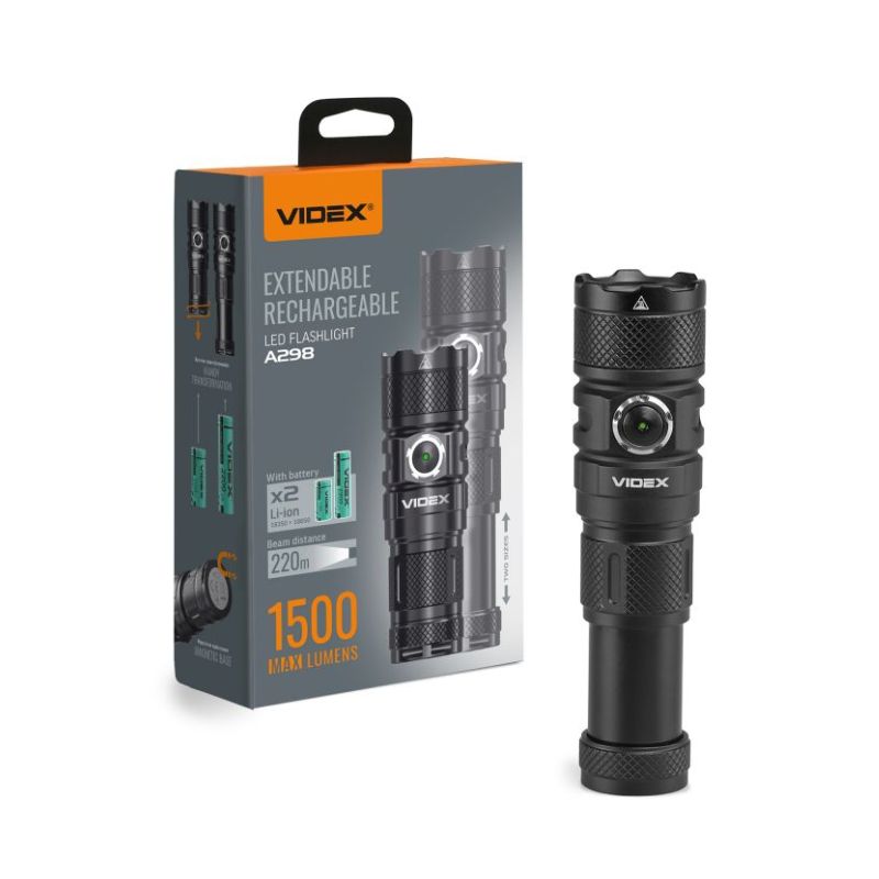 SVJETILJKA LED RUČNA VIDEX 1500Lm 5000K