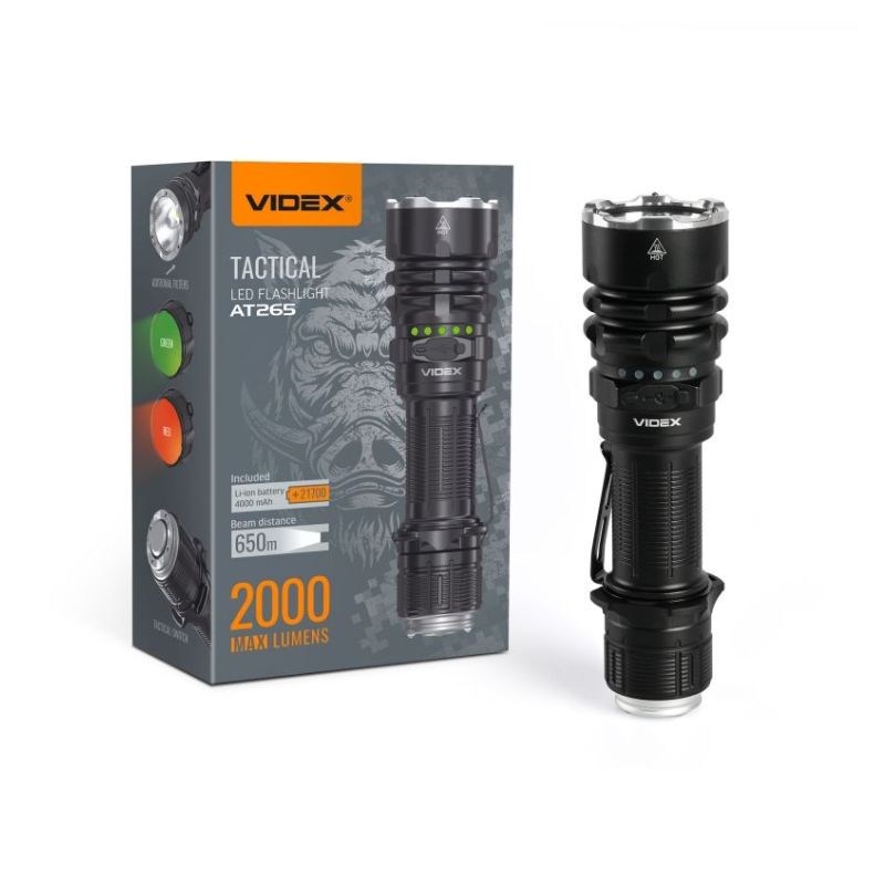 SVJETILJKA TAKTIČKA LED 2000 Lm 6500K